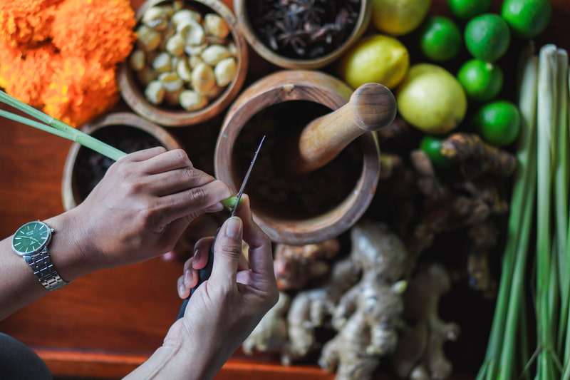 Boreh-making activity at The Westin Resort & Spa Ubud
