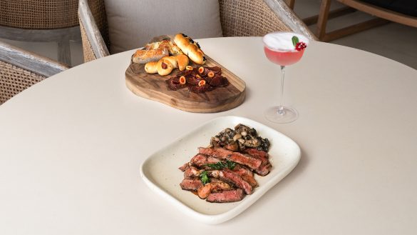 Woodfire Mediterranean Meets the Archipelago food selections