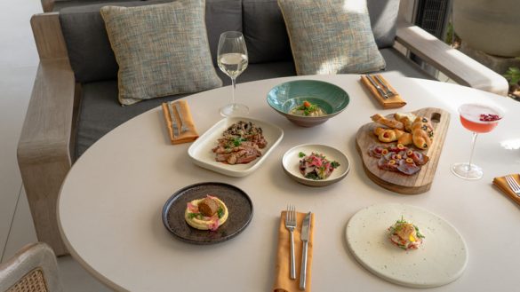 Woodfire Mediterranean Meets the Archipelago food selections