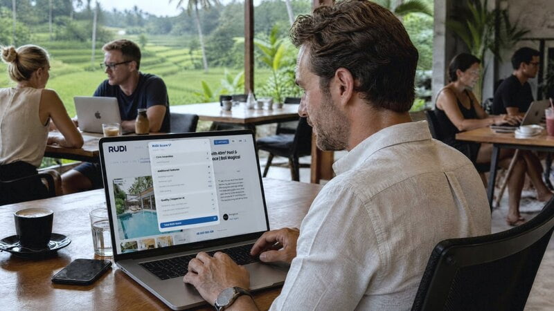 Long-term villa search in Bali