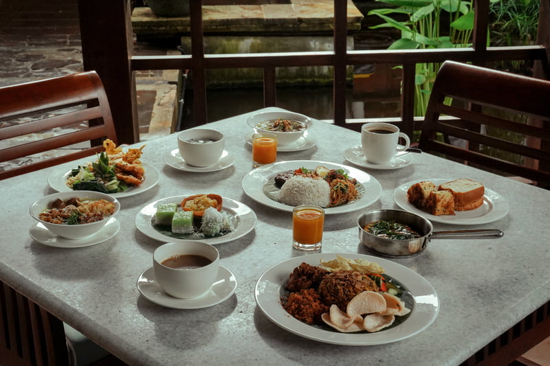 Watercourt Breakfast at Grand Hyatt Bali