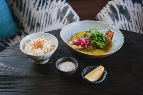 Sri Lankan Grilled Fish Curry
