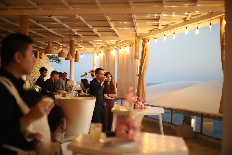 Clifftop Wedding Party at Karma Kandara