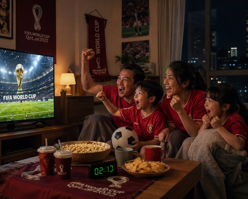 Letting Children Stay Up Late to Watch the World Cup? Doctors Warn of the Risks to Their Growth and Development