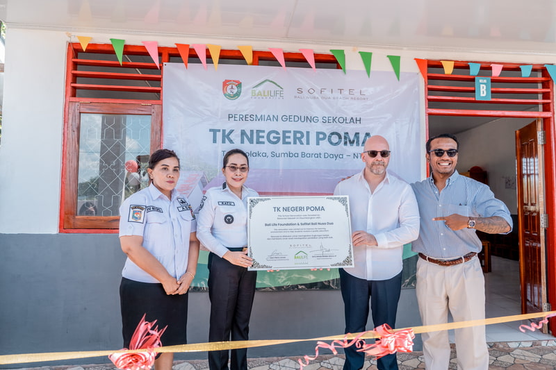 Sofitel Bali Nusa Dua Beach Resort and Bali Life Foundation Open New School in Southwest Sumba