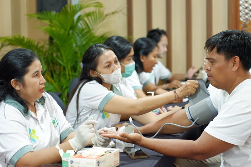 blood donation Royal Tulip Springhill Resort Jimbaran Bali  