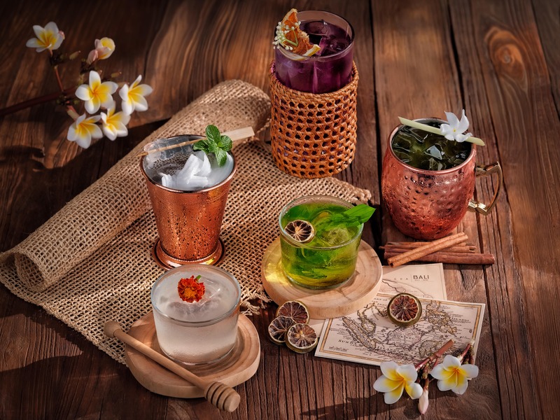 Drink Selection for Bali Heritage Afternoon Tea