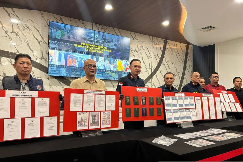 Immigration Uncovers Case of 10 Fictitious Foreign Investors in Tangerang City