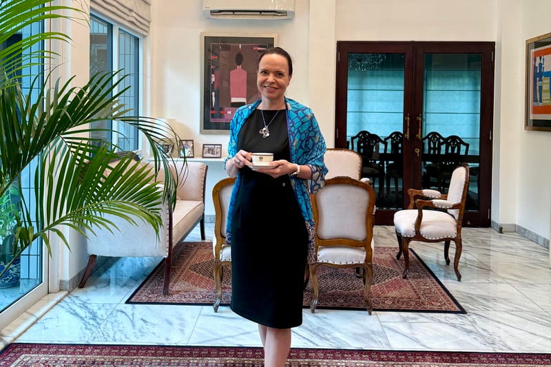 For Barbara Szymanowska, Polish Diplomacy Means Human Connection, Meaningful Dialogue, and a Good Cup of Coffee