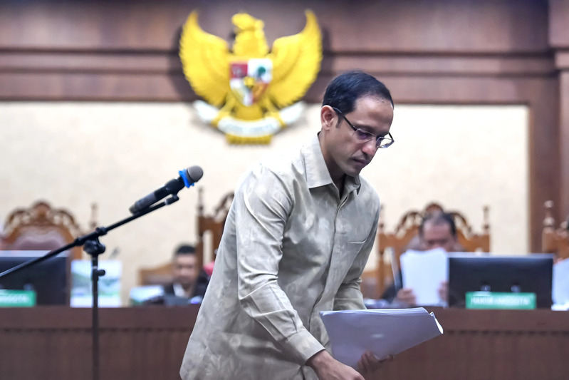 Nadiem Makarim Sentenced to 10 Years in Prison for Alleged Corruption