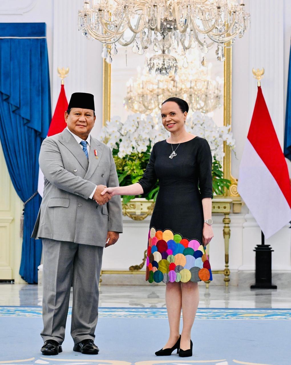Barbara Meets President Prabowo