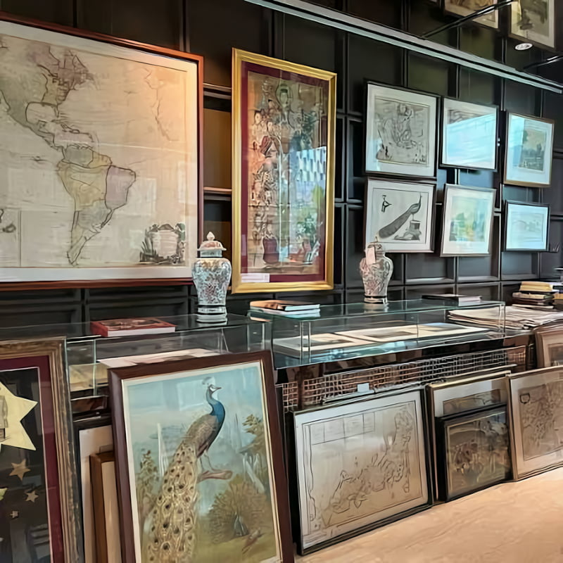Inside Bartele Gallery