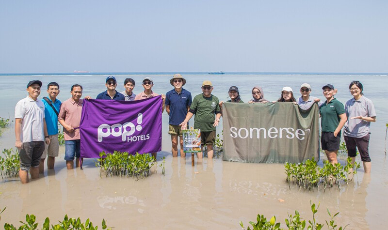 Ascott Indonesia Celebrates World Mangrove Day Through Collective Mangrove Planting