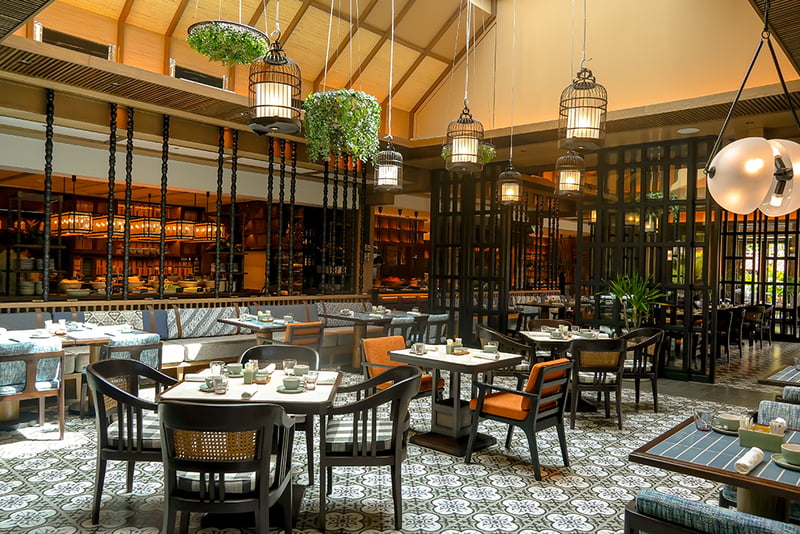 Garden Café at Grand Hyatt Bali