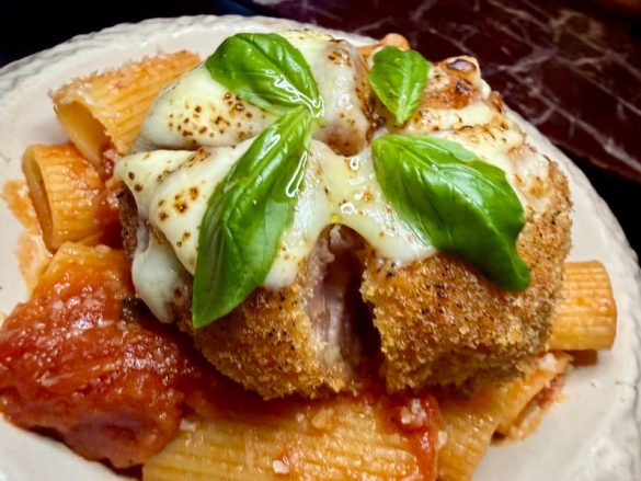Rigatoni Chicken Parmigiana