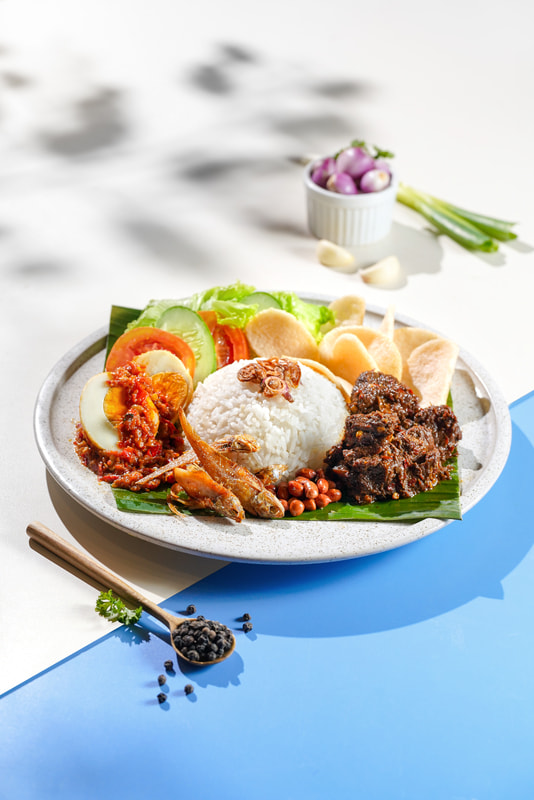 Nasi Lemak Rendang