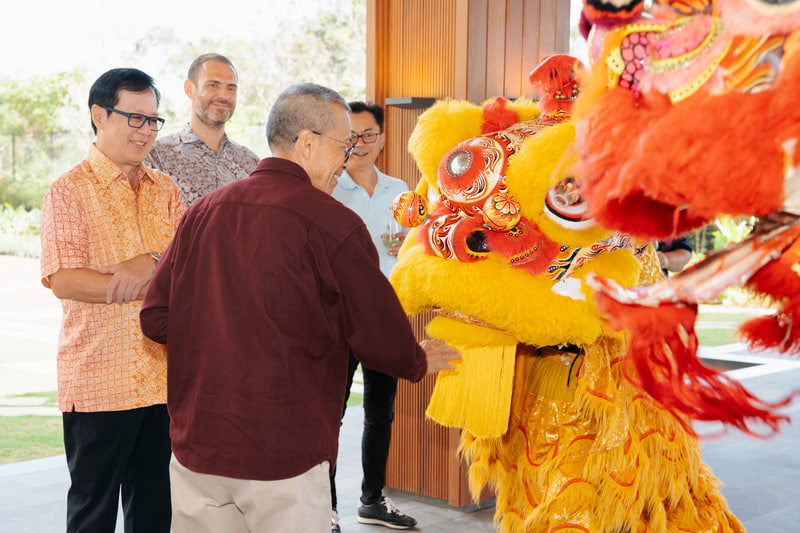 Barongsai Performance during the Opening Ceremony