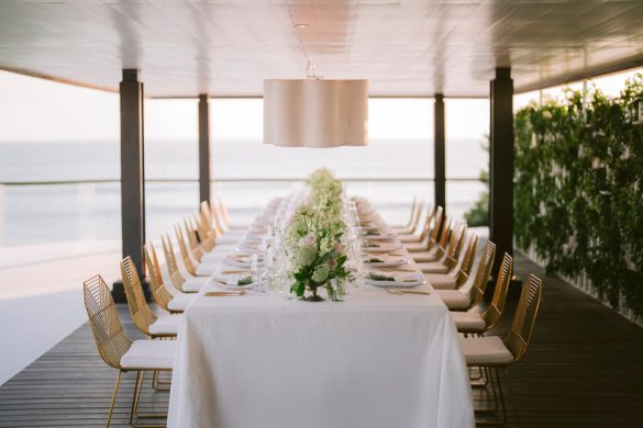 Intimate Wedding Setup