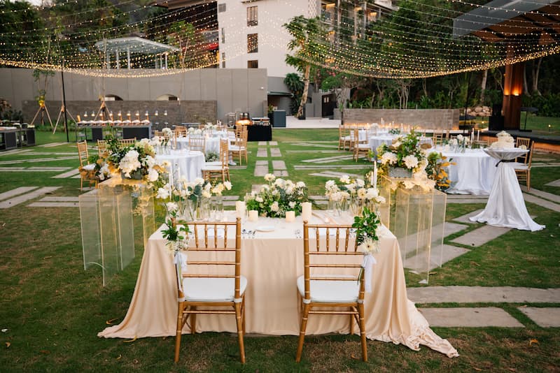 garden wedding Jimbaran