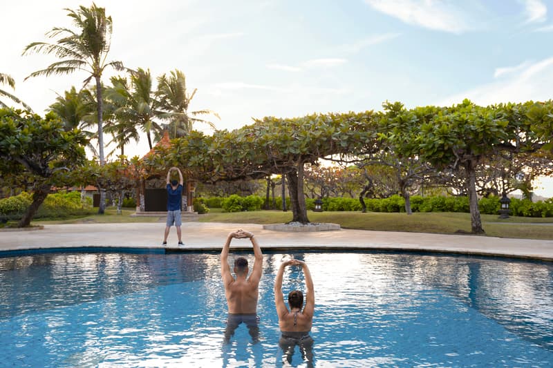 Aqua Aerobics session