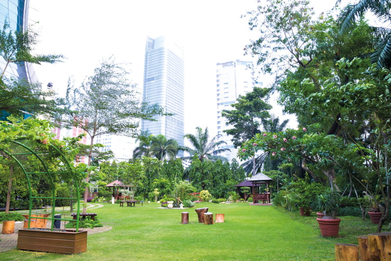 wisma 46 social garden