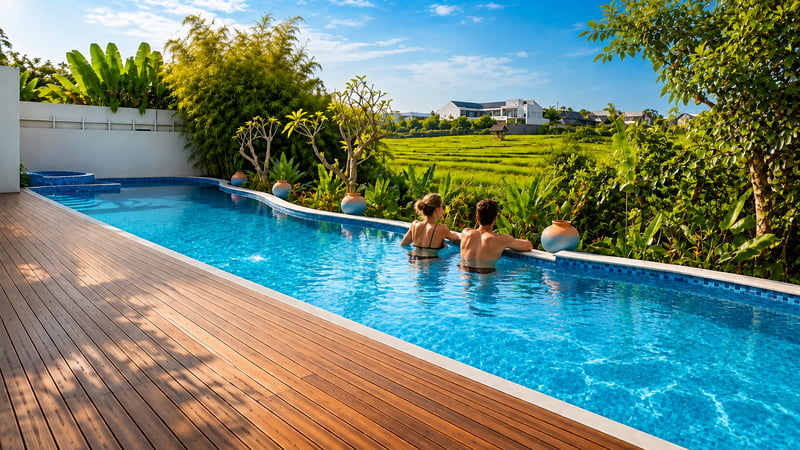 Swimming Pool at Seahaven Villas by Kamuela