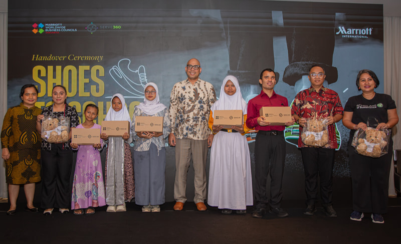 'Shoes to School' by Marriott Business Council