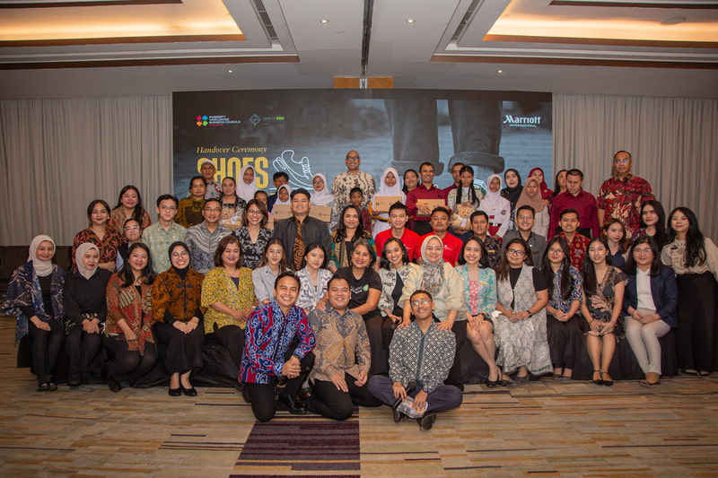 Marriott Business Council Donates 2,400 Pairs of Shoes Through ‘Shoes to School’ Programme