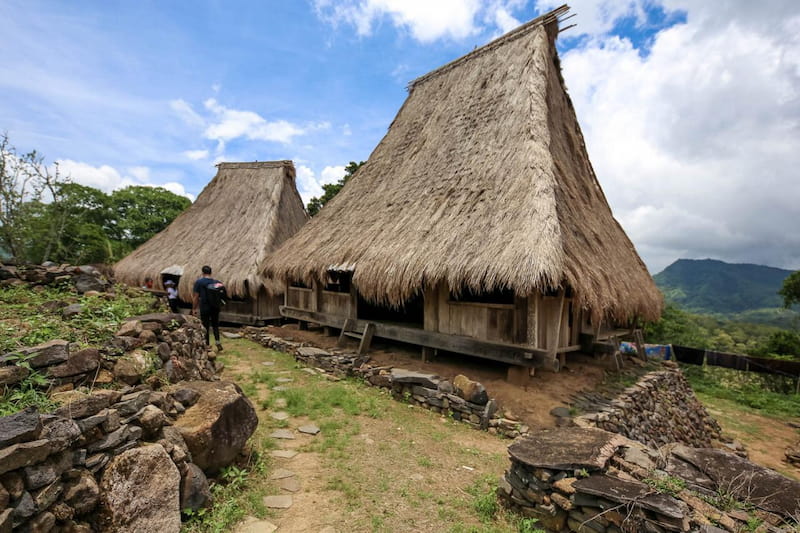 Traditional Architecture- Wologai Traditional Village