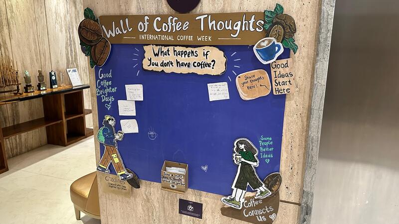 Wall of Coffee Thoughts